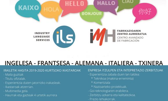 ILS – Curso 2019/2020 – Matricula abierta!