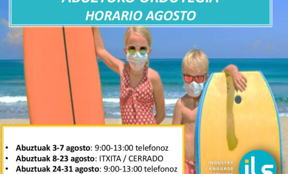 HORARIO AGOSTO